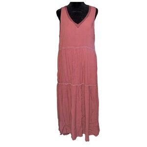 World Market woman’s boho v-neck dress size L/XL